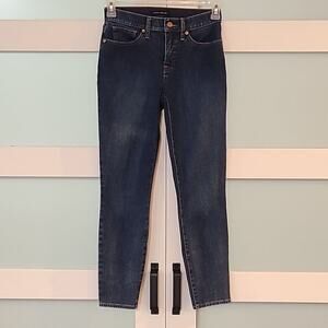 Lucky Brand Jeans Womens 6 Blue Ava Skinny 28" Waist Medium Wash Mid Rise Slim